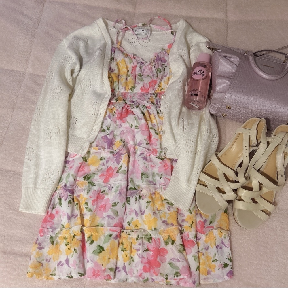cute floral rue 21 mini dress ♡
